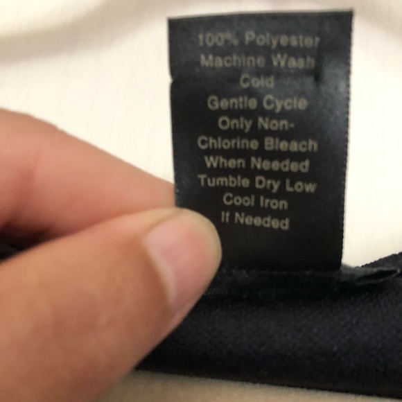 Preloved and elegant Dark Navy almost black sleeveless Top Sz M [Firm Price] - Picture 5 of 6